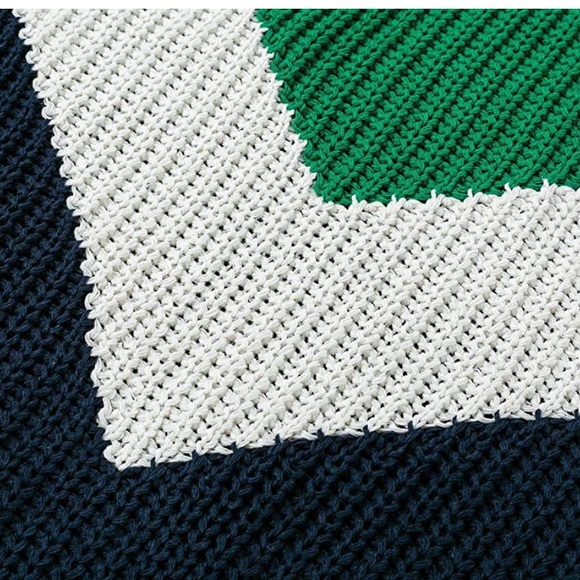 GILLIAN Chevron Print Oversized Sweater - Picture 5 of 8